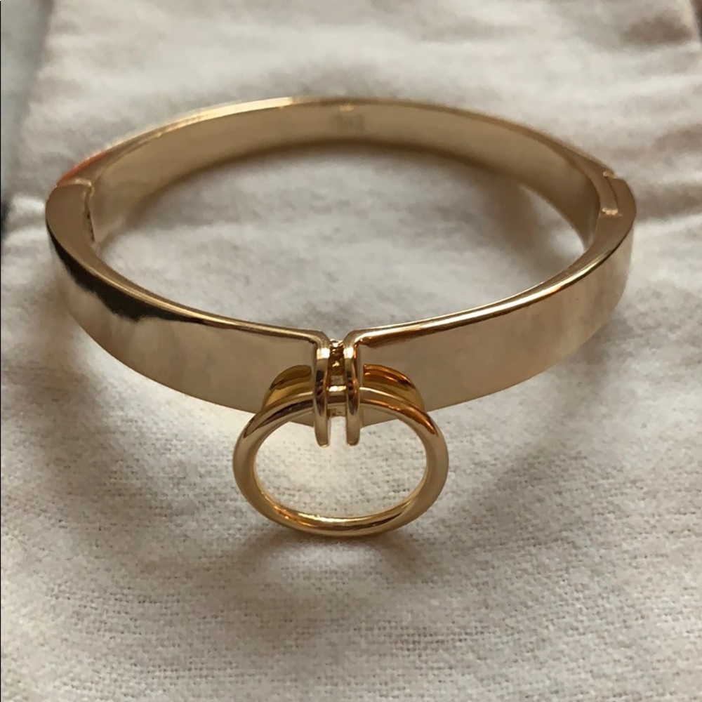 Alexis Bittar Lady O Small Hinged Bangle